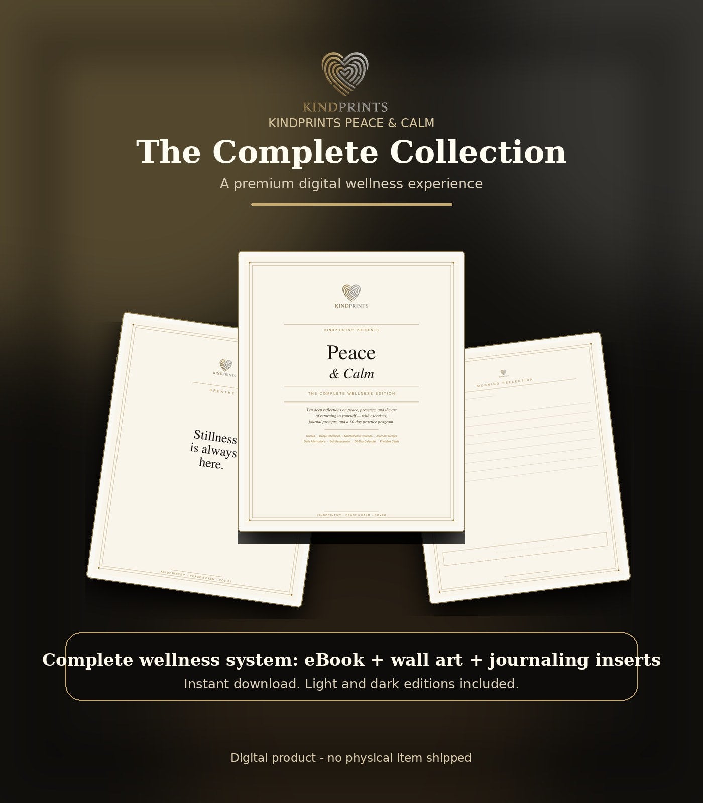 KindPrints Peace and Calm digital collection preview